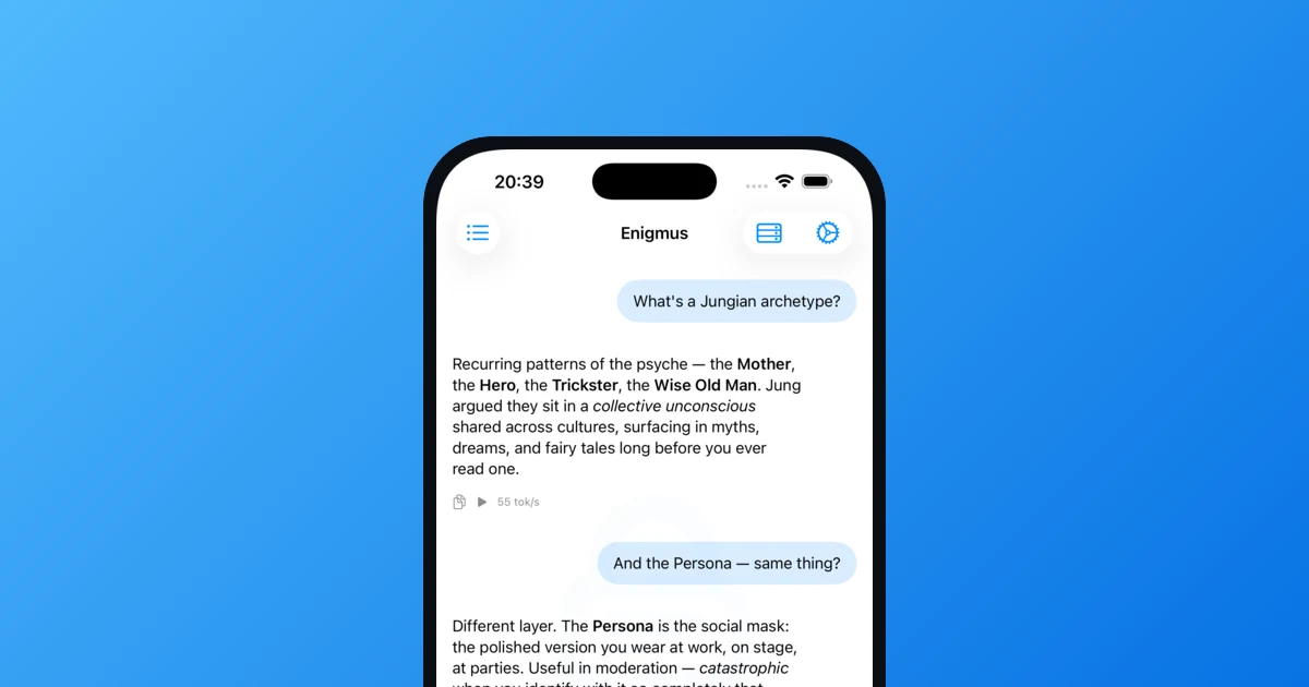 Enigmus 1.2: Qwen 3.5 and 3.6, and memory handling improvements